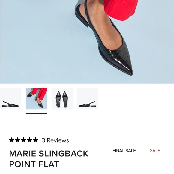 Freda Salvador Marie Slingback Flat - Picture 6 of 7